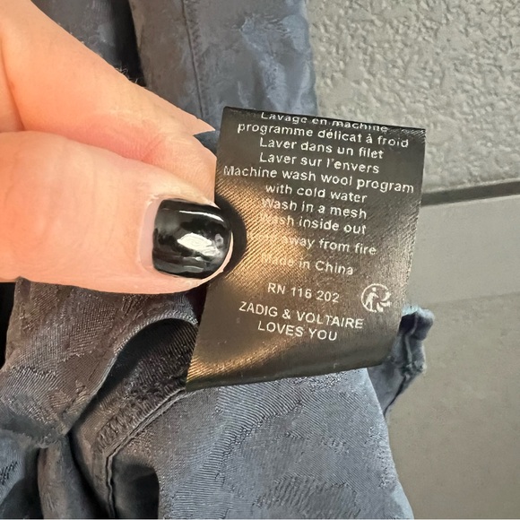 ZADIG & VOLTAIRE • NWT Roberto Jac lace midi dress • Small - Picture 10 of 12